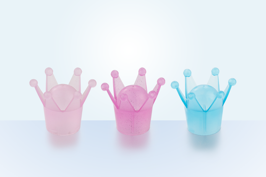 Plastfärgad kronfranslock