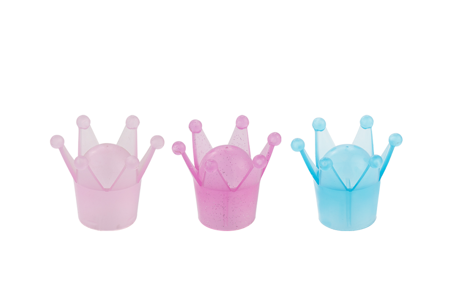 Plastfärgad kronfranslock