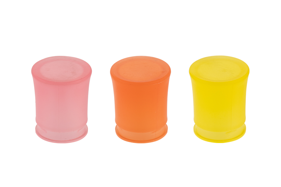 Plastfärgad doftskruvlock